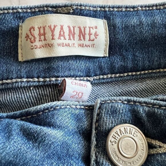 SHYANNE Denim Stripes and Stars Short - Picture 2 of 3